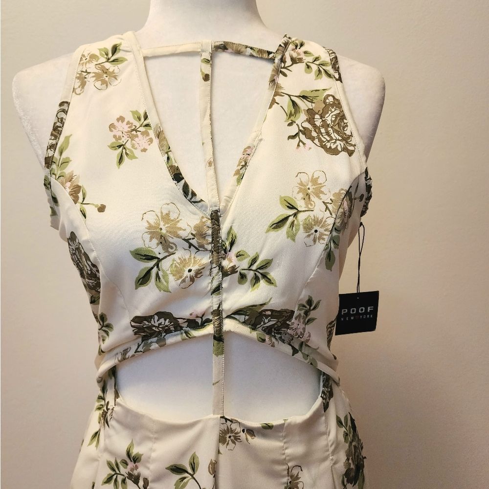 Proof Eggwhite Floral Jumper / Romper Medium - Picture 5 of 12